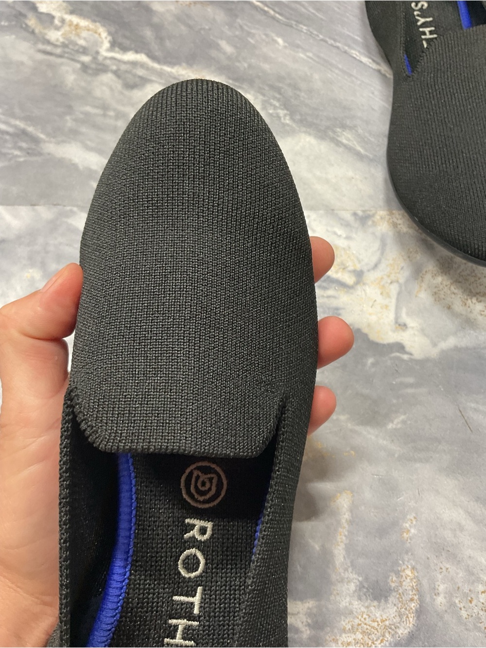 Black Ballet Rothys, size 9 - Picture 9 of 16